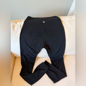 lululemon athletica Align Ribbed Black Leggings. 28 inch